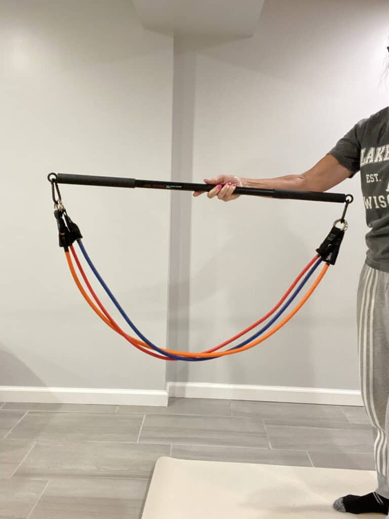 resistance band bar