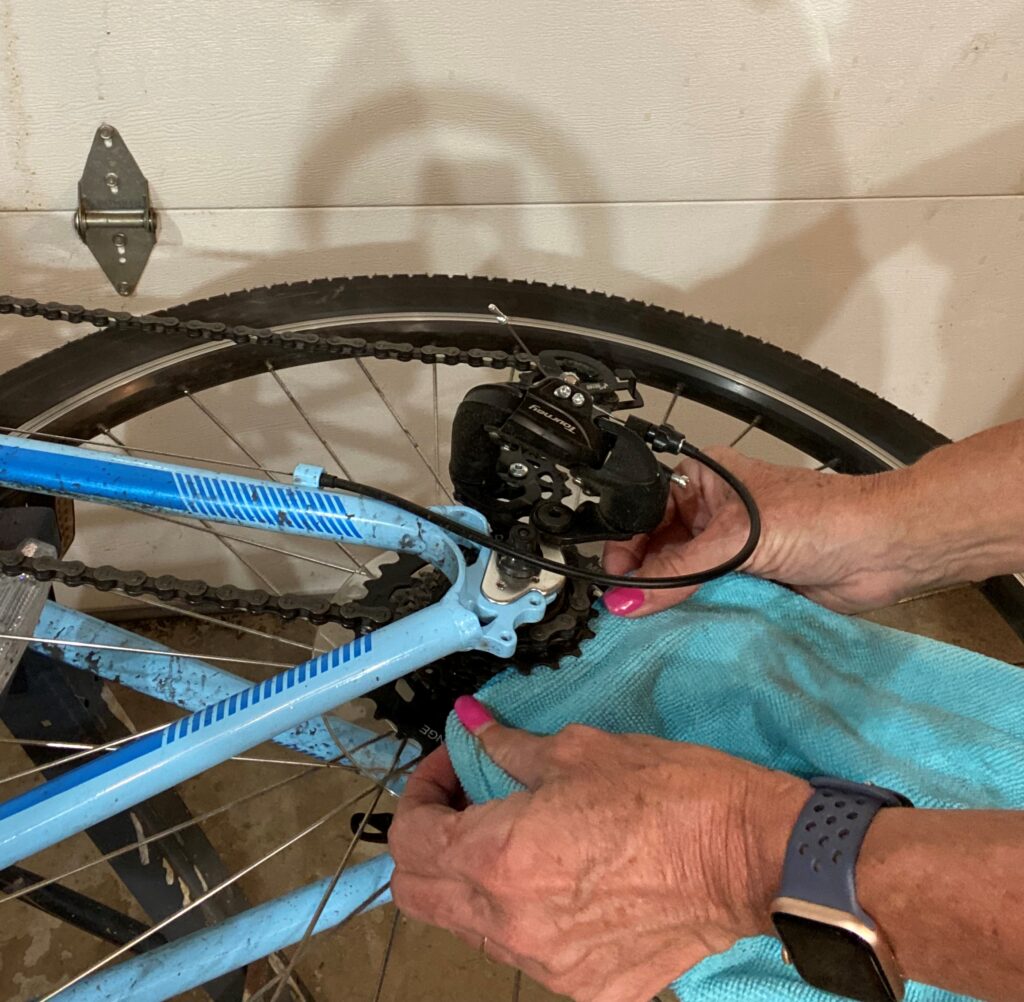 Riding In The Rain Cleaning Your Bike For New Riders Simply Aging Healthy