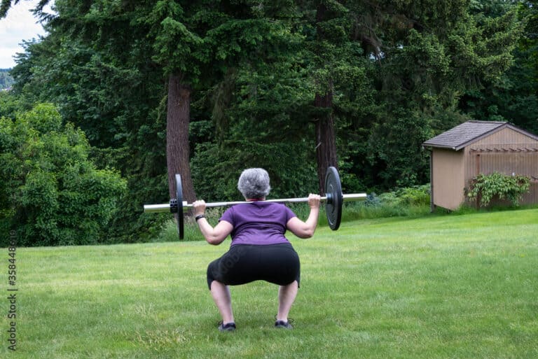 squats after total knee replacement