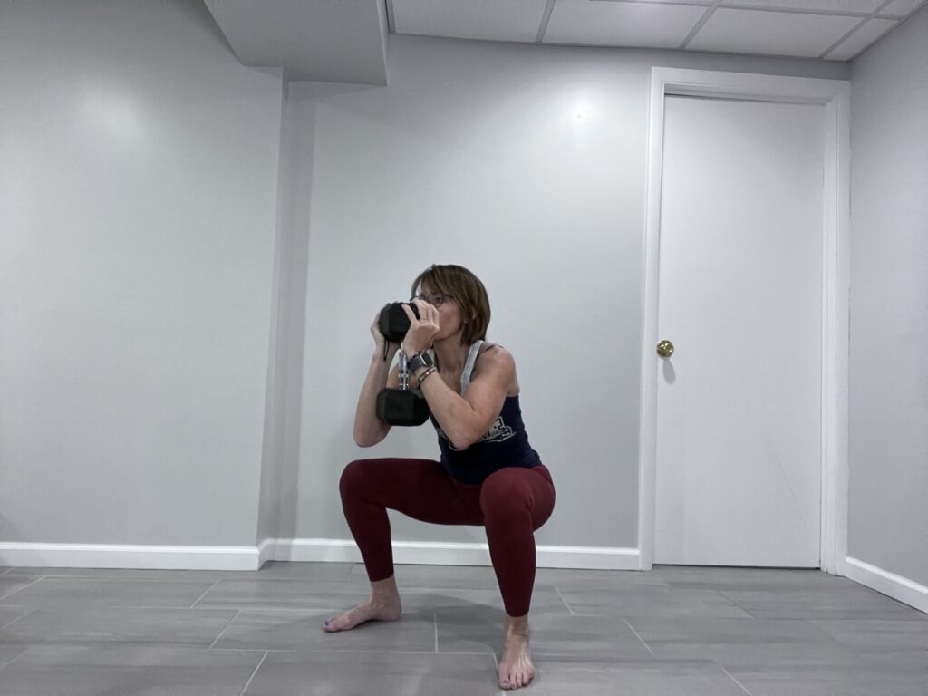 goblet squat - is it safe to do cycling and squats on the same day