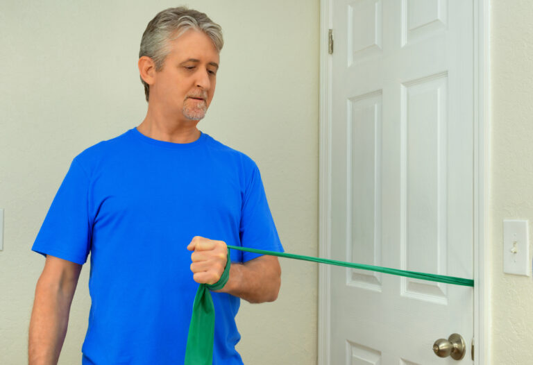 can resistance bands damage doors