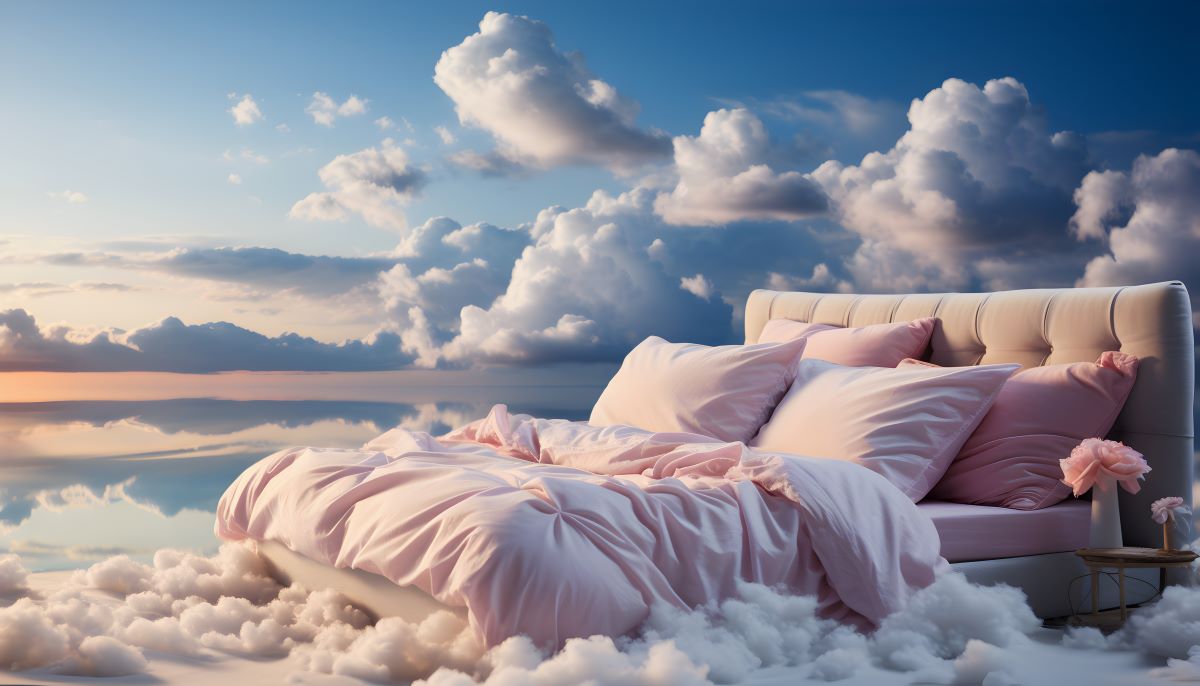 sleeping in the clouds