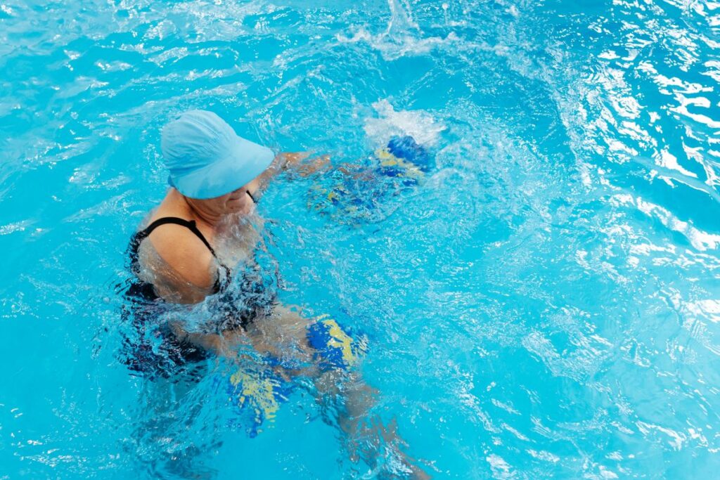 swimming cardio for saddlebags